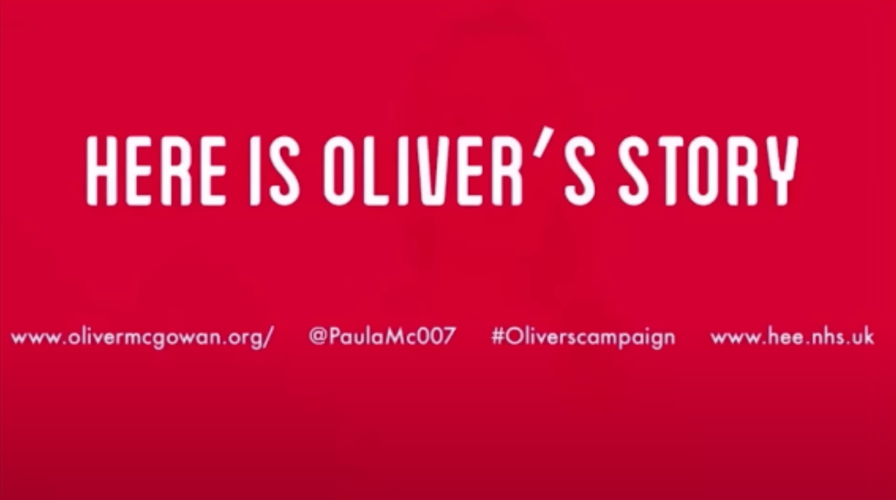 Oliver McGowan's Story