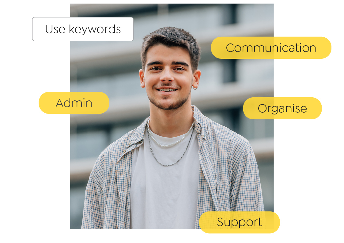 2. Use keywords